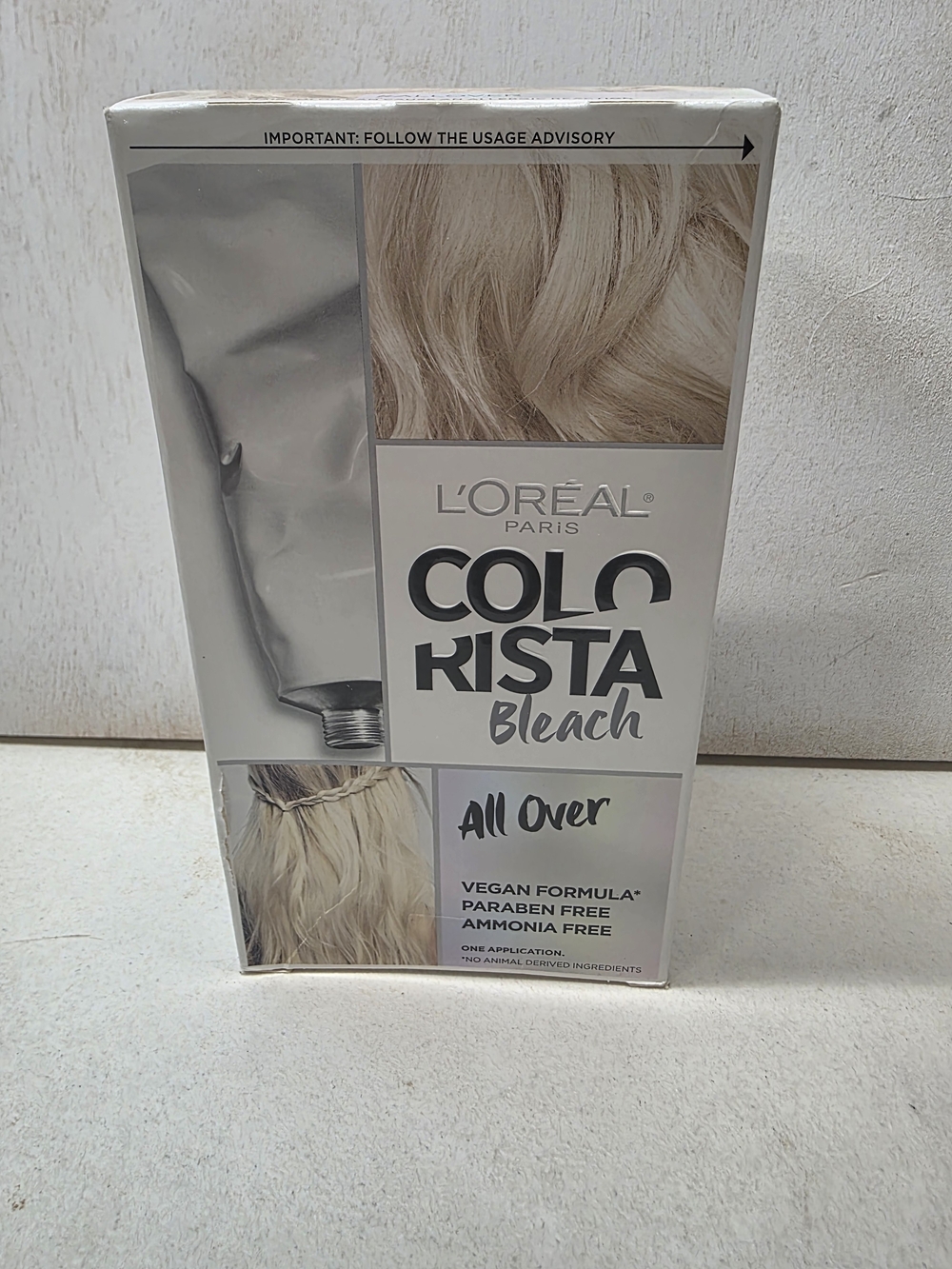 L’Oreal Paris Colorista All Over Bleach Hair Lightening Kit New Sealed
